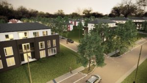 Ansicht Wohngebiet "Mühlenblick" Wohngebiet 2